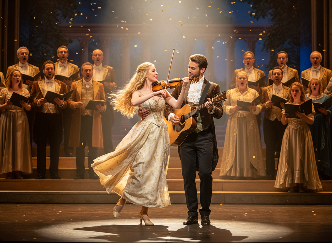 Yes, let's hope so - new operetta as a Singspiel by Ralf Christoph Kaiser December 2025 Download as PDF with lyrics and high resolution wav files. In German and English