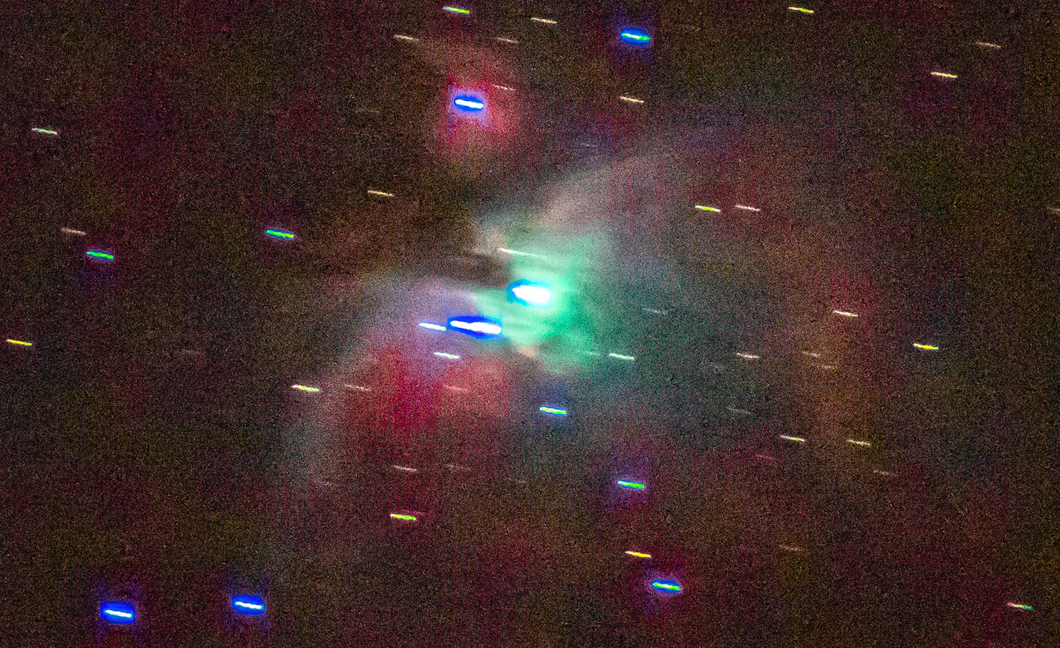 Orion Nebula M42 mehrere Aufnahmen kurz nach der Entstehung und Sternen-Zeit-Theorie by Ralf Christoph Kaiser